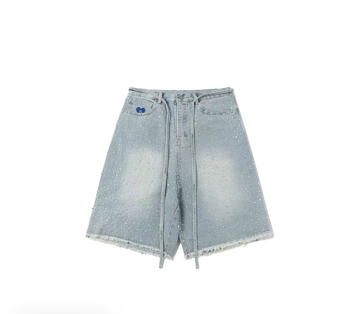 Baggy Shorts w/Diamonds
