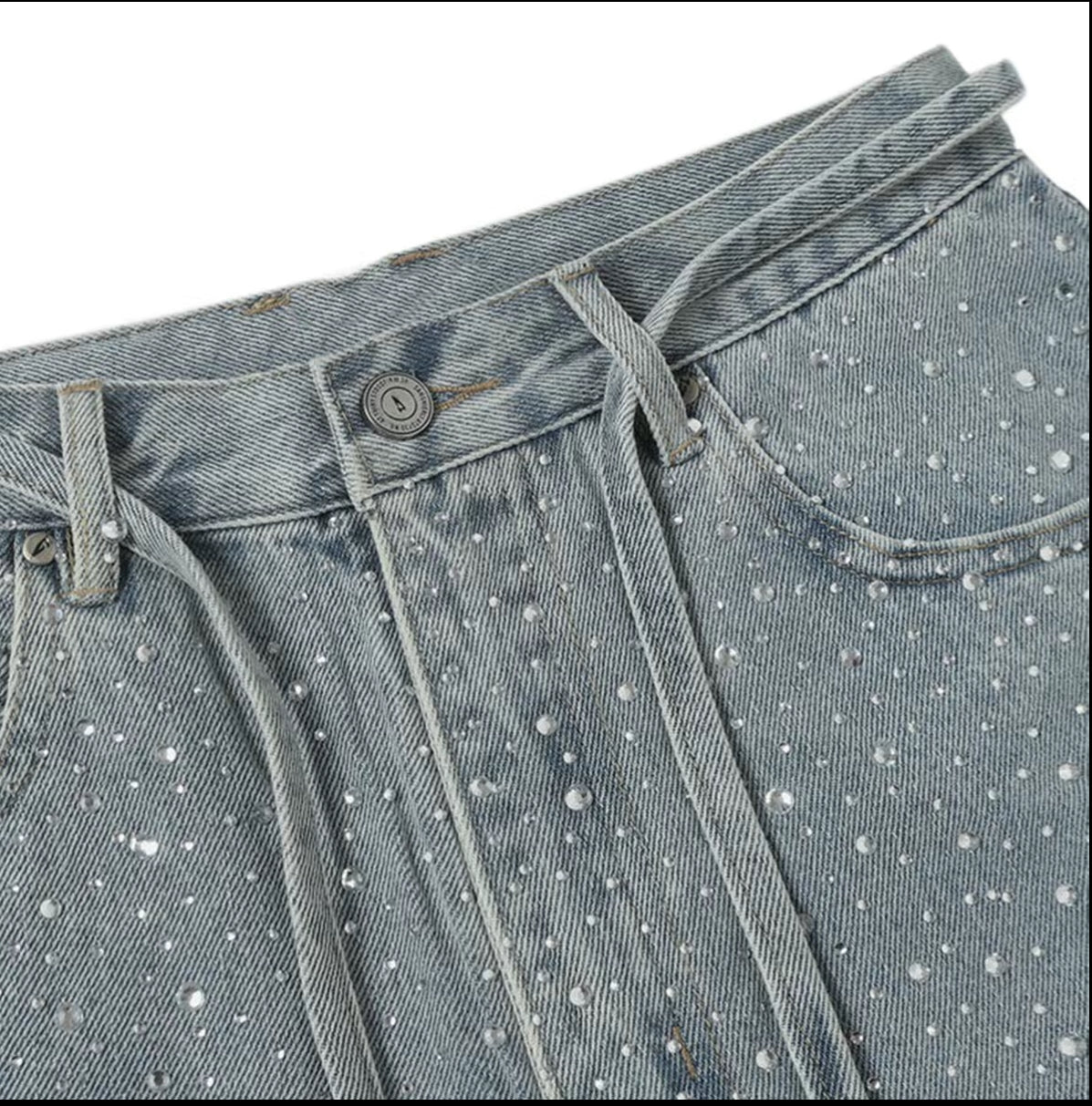 Baggy Shorts w/Diamonds