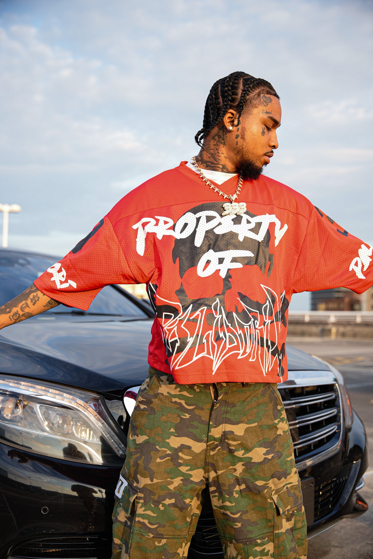 Palidori X Jersey Shirt ( Red )