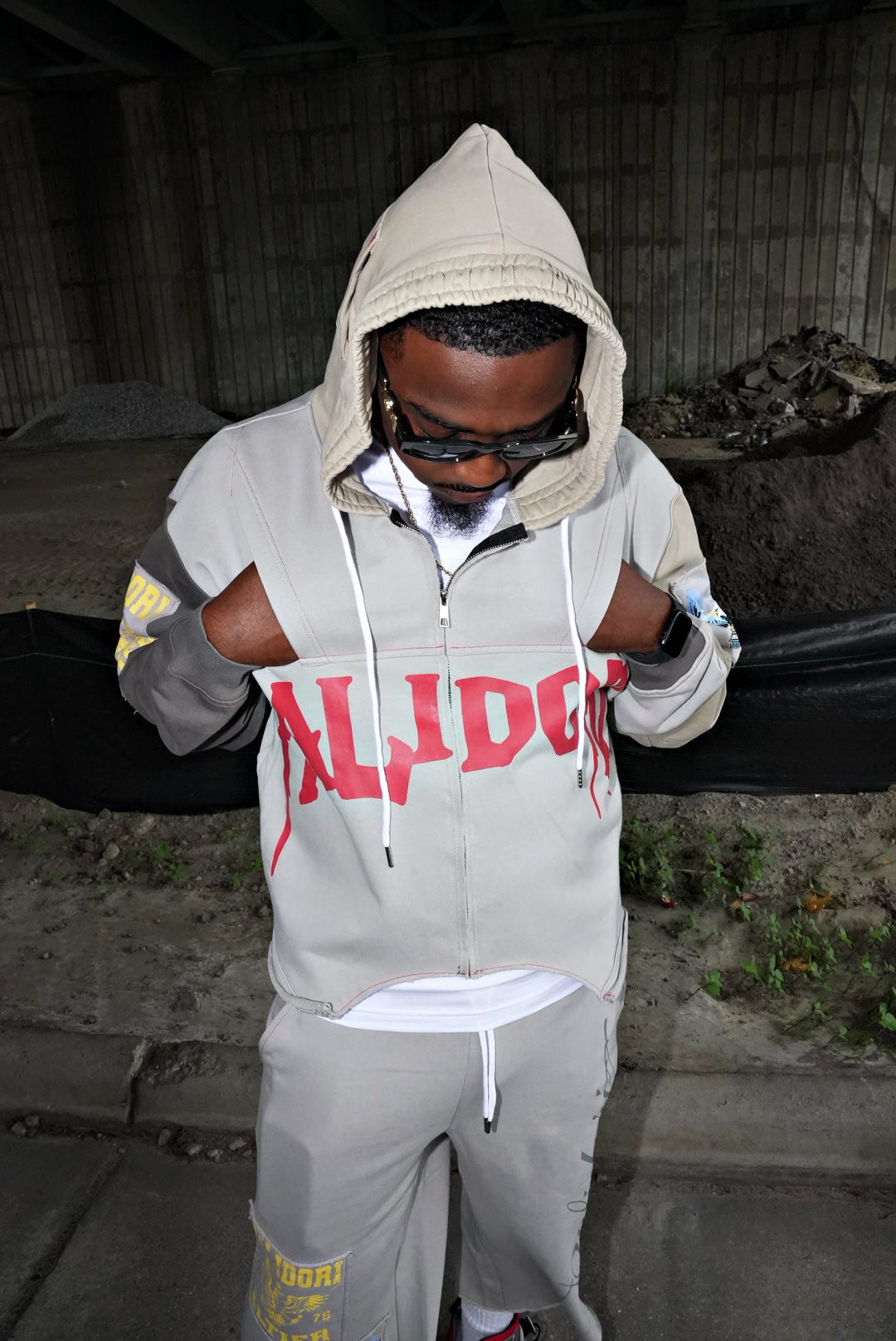 Upside Down Hoodie