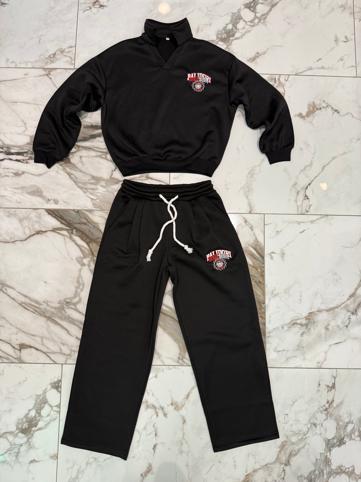 Quarter Zip Set