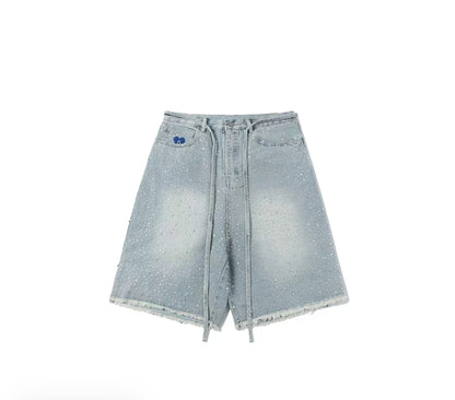 Baggy Shorts w/Diamonds
