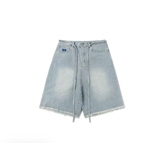 Baggy Shorts w/Diamonds