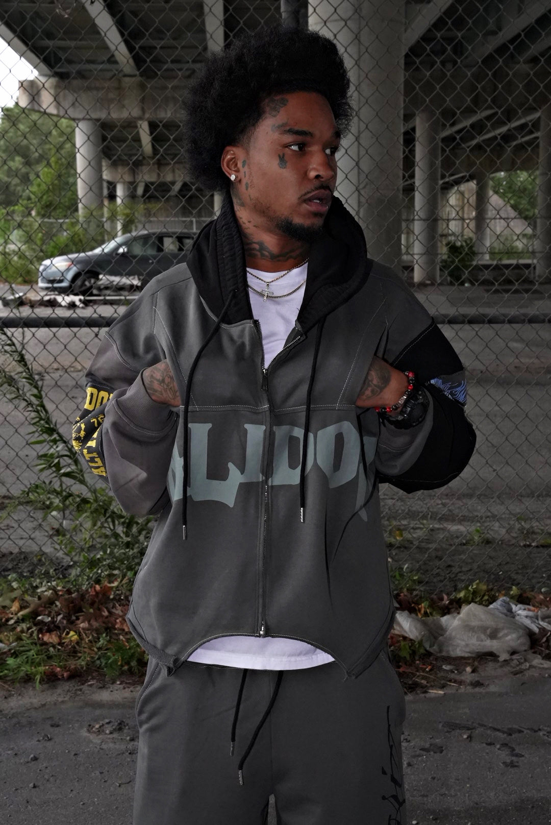Upside Down Hoodie