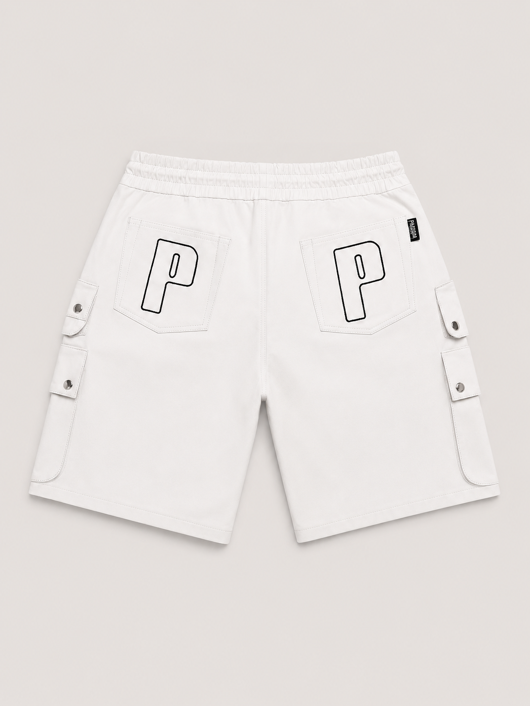 Leather Cargo Shorts