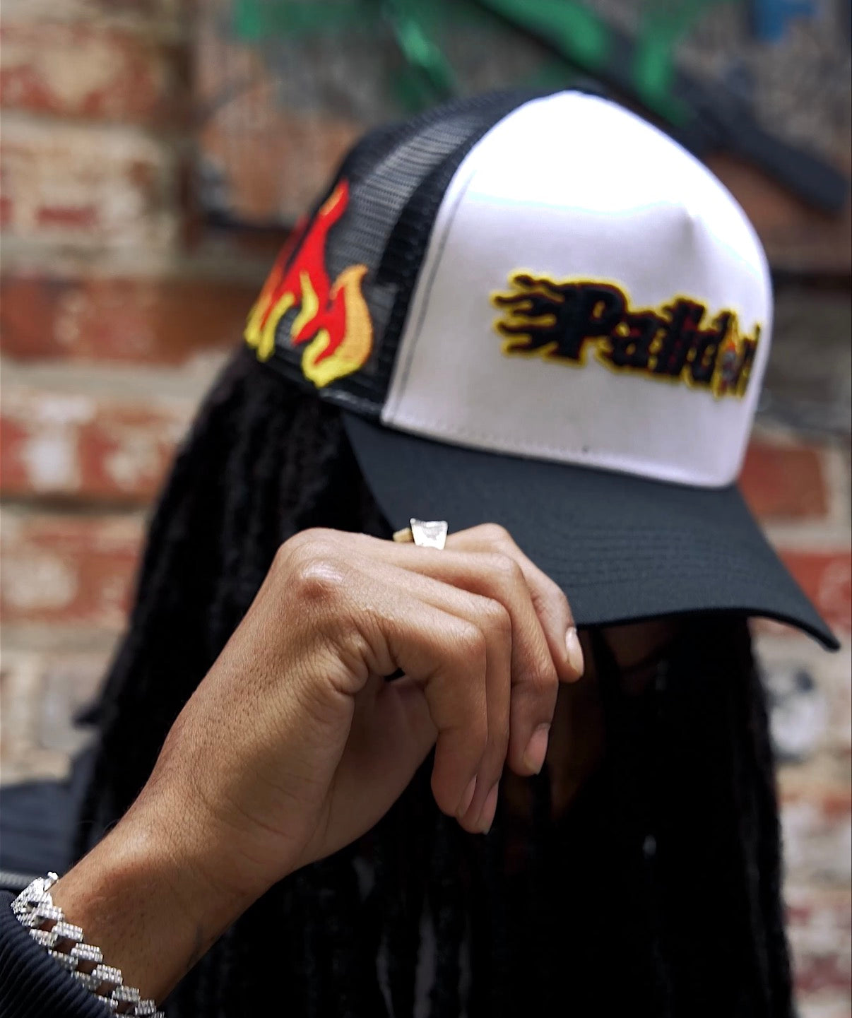 Flame Trucker ( Black )